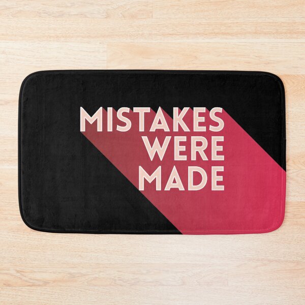 Item preview, Mistakes Were Made - Minimal - Red And Peach designed and sold by crazycollective.