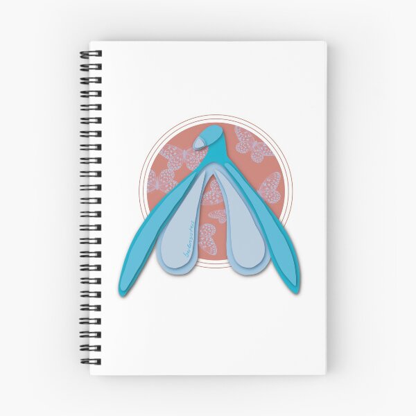 Item preview, Blue Clit papercut  designed and sold by berlinsisters.