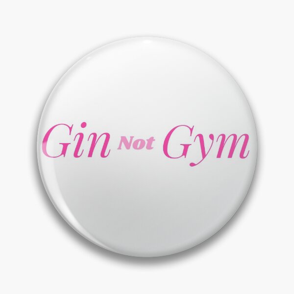 Item preview, Gin Not Gym Design designed and sold by RiadMannan.