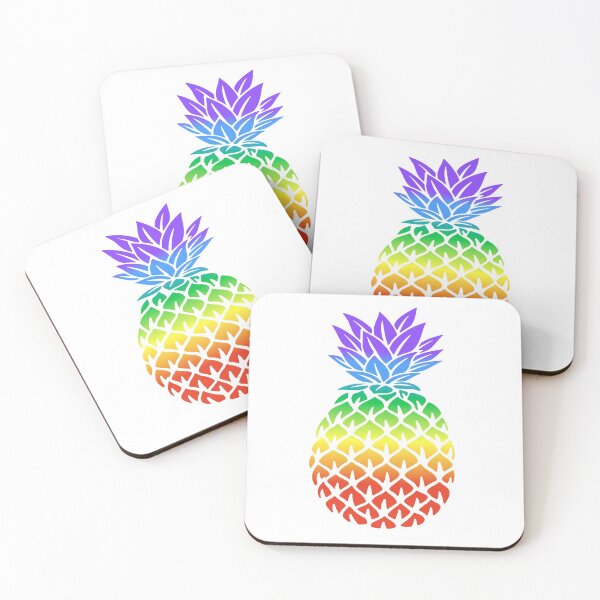 Item preview, Rainbow Pineapple designed and sold by CoolYule.