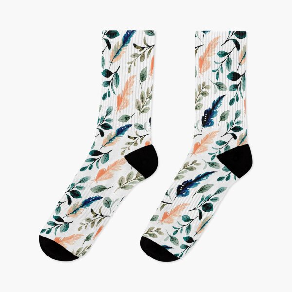 Item preview, Flowers and Leaves Pattern design for apparel and beddings designed and sold by Sunnyhova.