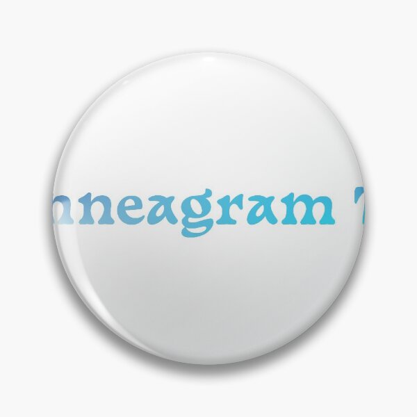Item preview, Enneagram 7 Blue Gradient Sticker designed and sold by kryswimberly.