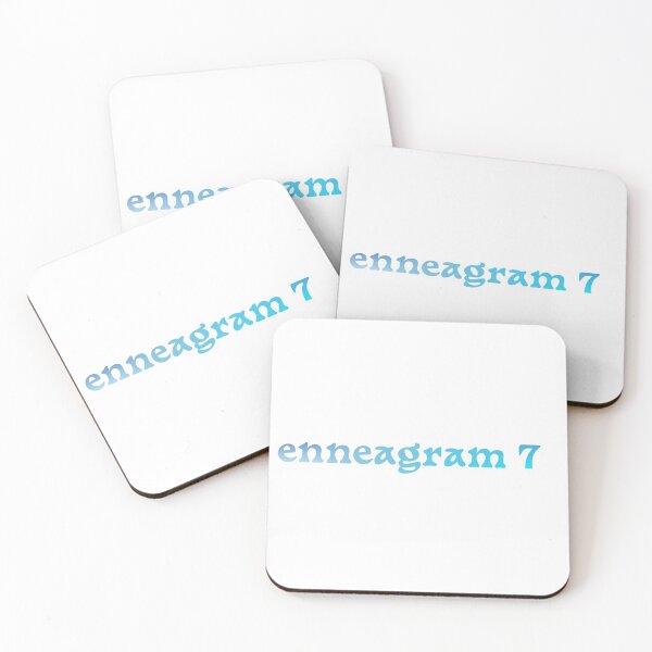 Item preview, Enneagram 7 Blue Gradient Sticker designed and sold by kryswimberly.