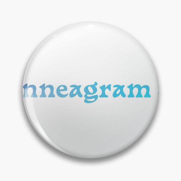 Item preview, Enneagram 8 Blue Gradient Sticker designed and sold by kryswimberly.