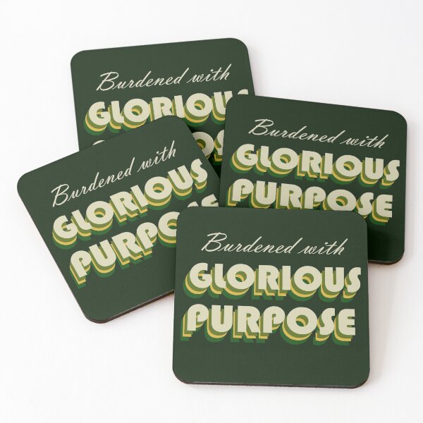 Item preview, Burdened With Glorious Purpose designed and sold by Moontagonist.
