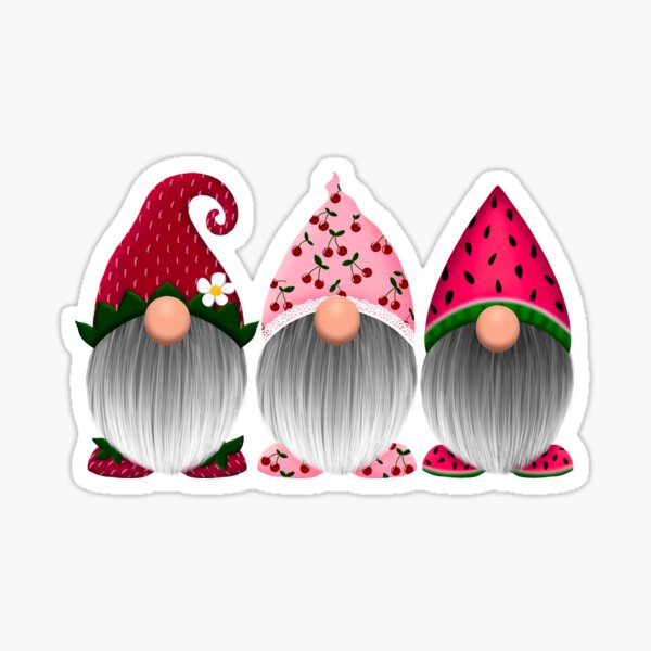 Item preview, Fruity Summer Gnomes designed and sold by Giannamo519.