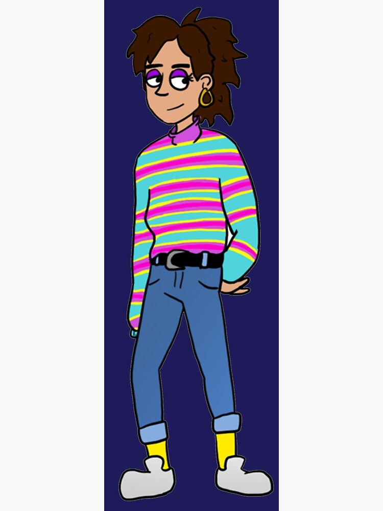 80-s-girl-poster-by-turpledinosaur-redbubble