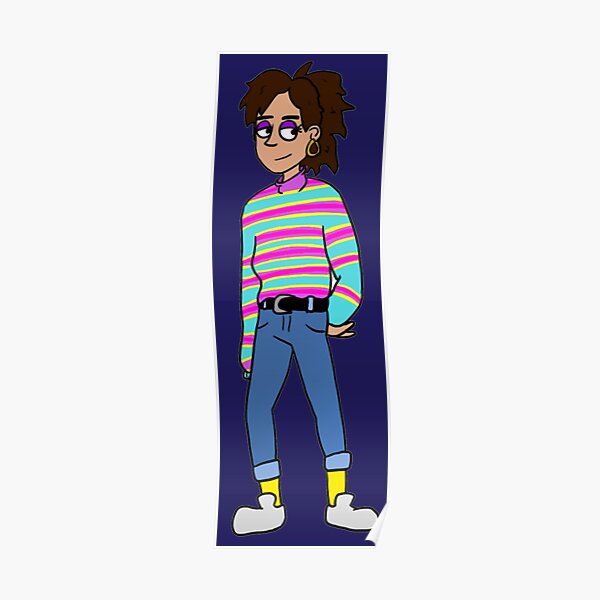 80-s-girl-poster-by-turpledinosaur-redbubble