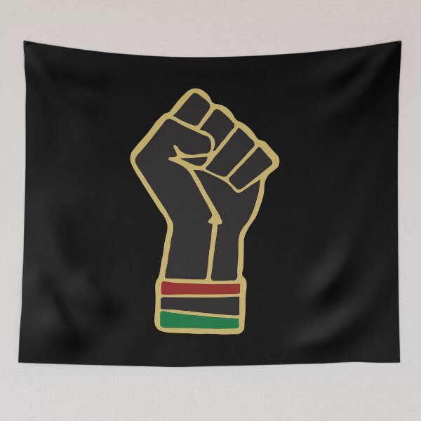 Item preview, Black Power Fist  designed and sold by Cali-Bear.