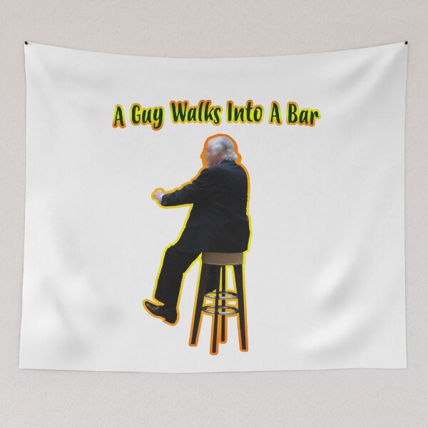 Item preview, a guy walks into a bar golden designed and sold by Alluka Brand.