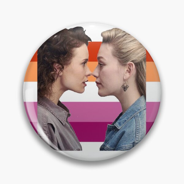 Item preview, Dani and Jamie (The Haunting of Bly Manor) on lesbian flag designed and sold by DMBurton.