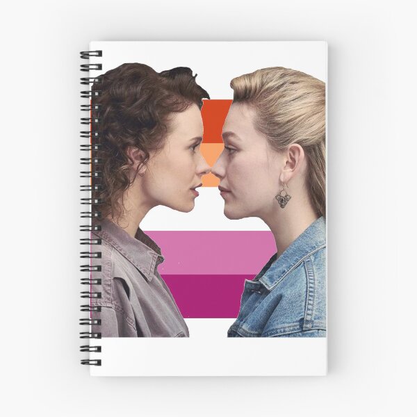 Item preview, Dani and Jamie (The Haunting of Bly Manor) on lesbian flag designed and sold by DMBurton.