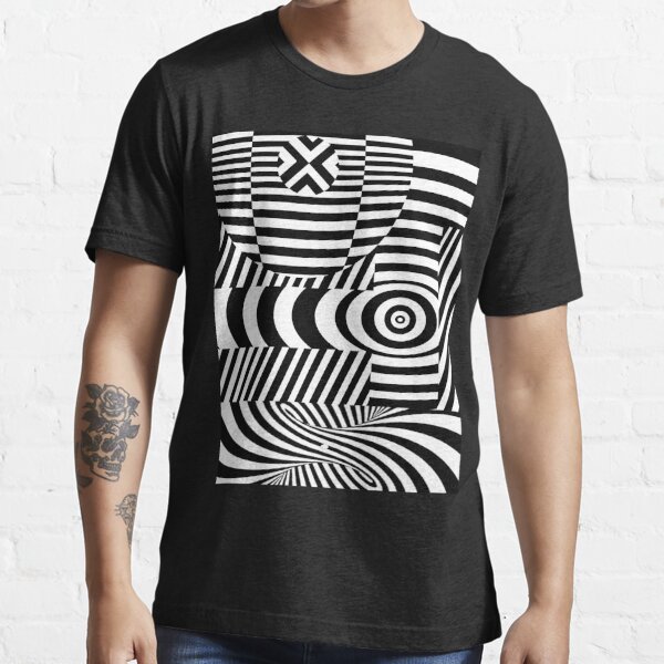 Optical Illusions T Shirt For Sale By Mensijazavcevic Redbubble