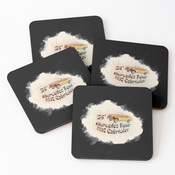 Item preview, Mercedez Bens 220S Cabriolet Vintage Sketch designed and sold by Ratch2929.