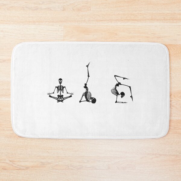Item preview, YOGA ON MY MIND SKELETON GIFT YOGA LOVER GIFT MEDITATION LOVER designed and sold by Kukiishop.