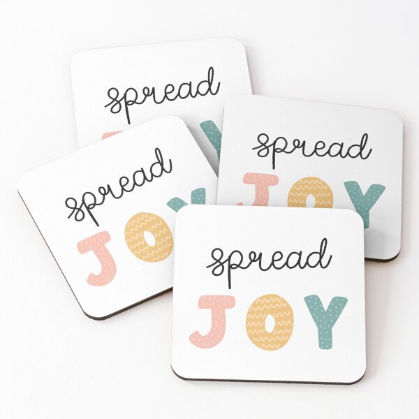 Item preview, Spread joy | Colourful Quote  designed and sold by beckyddesigns.