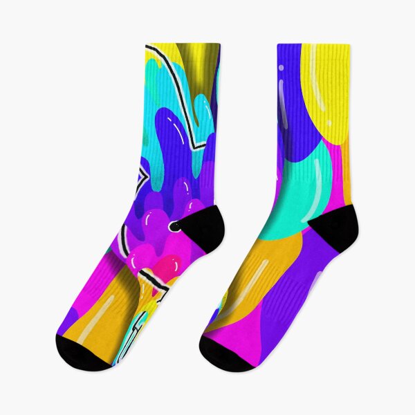 Item preview, Trippy Floating Bunny Pop Art designed and sold by Christina Chau.