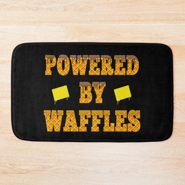 Item preview, Powered By Waffles T-Shirt Gift Ideas designed and sold by Optimus-Designs.
