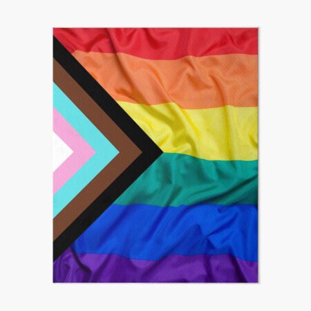 PROGRESS PRIDE RAINBOW FLAG LGBT NEW PRIDE INCLUSIVE FLAG