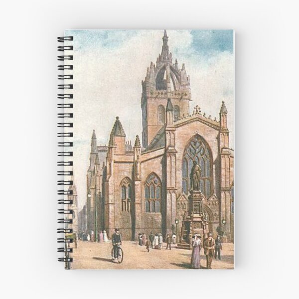 Item preview, Vintage Illustration of St. Giles Cathedral, Edinburgh designed and sold by yourscotland.