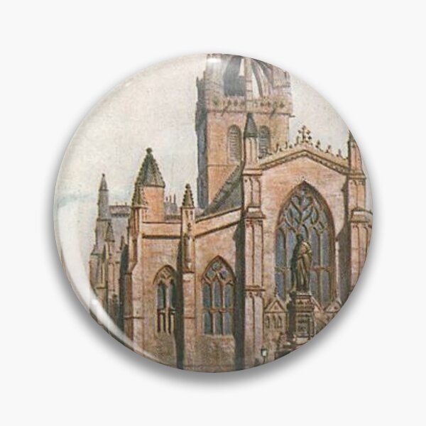 Item preview, Vintage Illustration of St. Giles Cathedral, Edinburgh designed and sold by yourscotland.