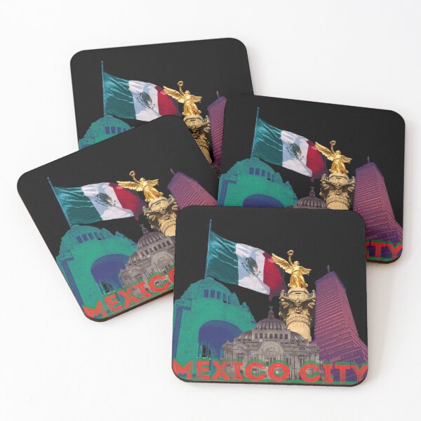 Item preview, Mexico City Skyline - Photo Collage designed and sold by MexaPrint.