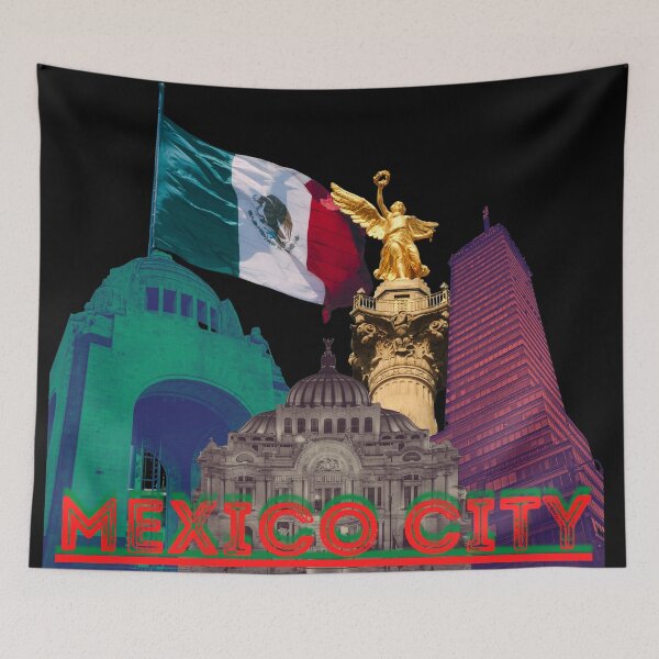 Item preview, Mexico City Skyline - Photo Collage designed and sold by MexaPrint.