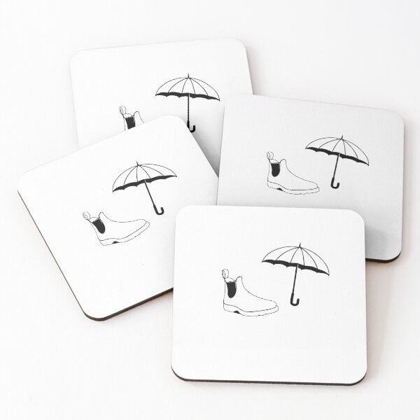 Item preview, Umbrella and Blundstone LineArt designed and sold by DesignCrazies.