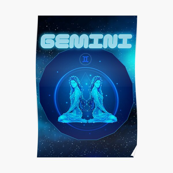 "GEMINI Astrology & Zodiac Sign" Poster by Epantha Redbubble