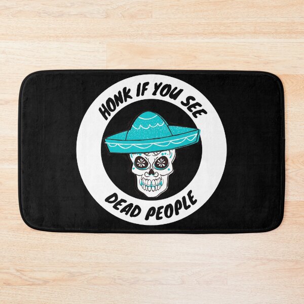 Item preview, Honk If You See Dead People - Cool Skull with Hat design designed and sold by LordAudes.