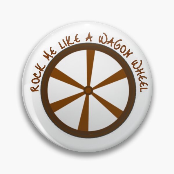 Item preview, wagon wheel sticker designed and sold by cam-michaud.