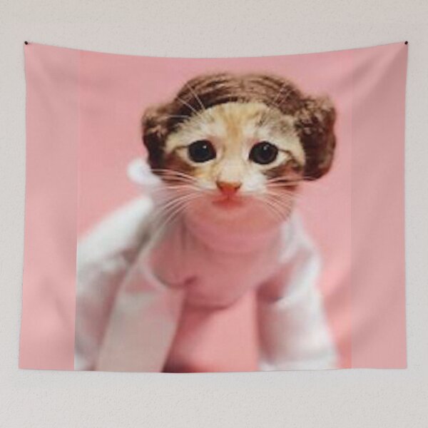 Item preview, Princess Leia Kitty designed and sold by GingerMS.