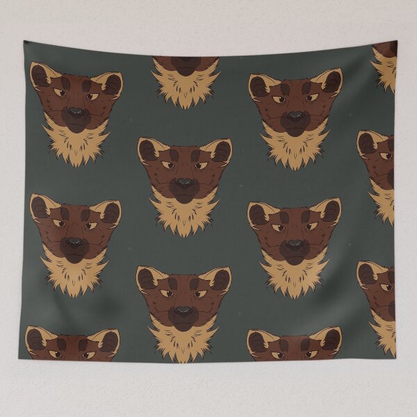 Item preview, Pine Marten Symmetry Graphic designed and sold by HarpWyrmDraws.