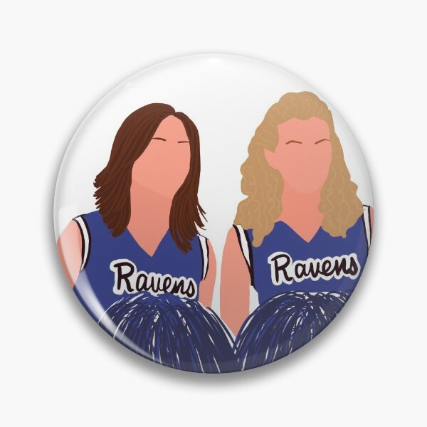 Item preview, Brooke Davis & Peyton Sawyer Tree Hill Ravens Cheerleaders designed and sold by madebymammen.