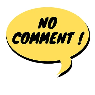 Artwork thumbnail, No Comment Sticker by StikEmUp Stickers