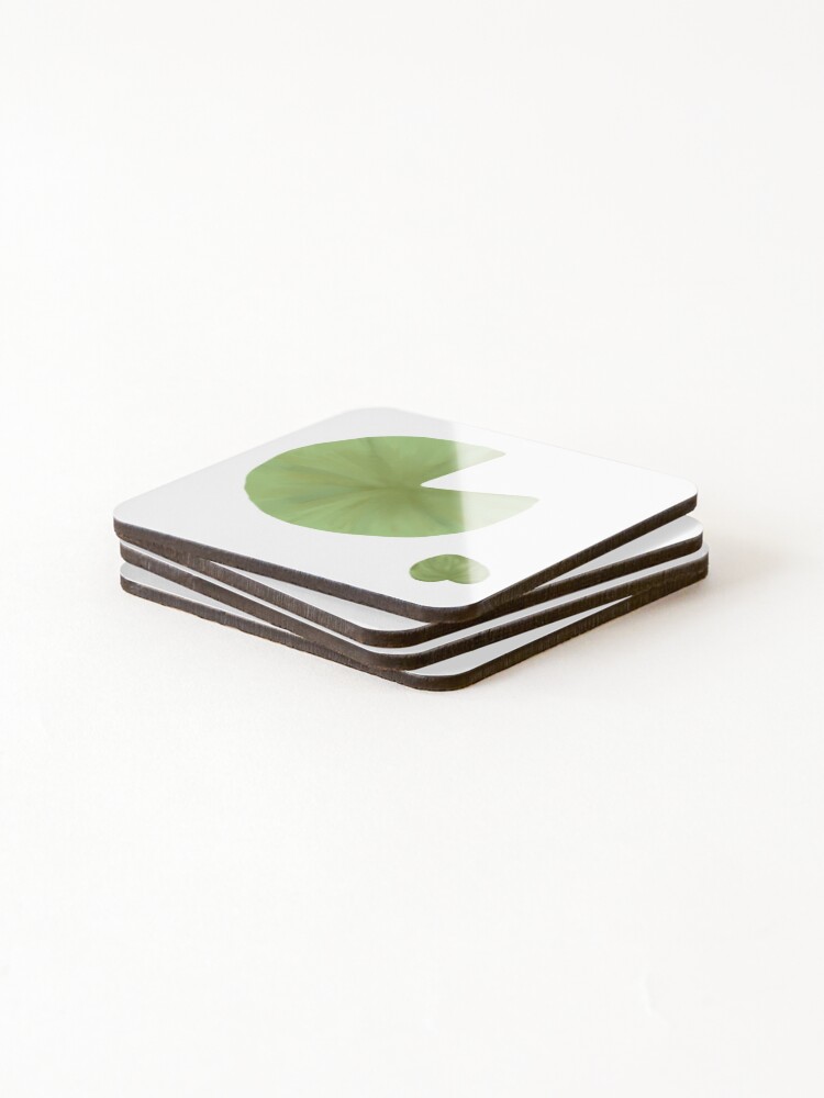 Thumbnail 4 of 5, Coasters (Set of 4), Lilypads designed and sold by Reeseworks.