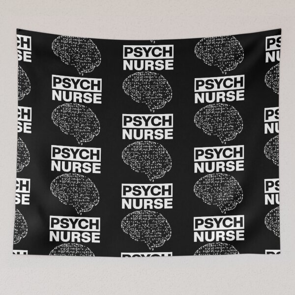 Item preview, Psych Nurse brain Illustration | Mental Health Nurse | Gift for mental health Nurse designed and sold by Violet Treasures.