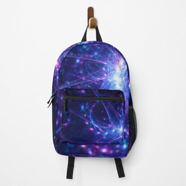 Item preview, Beautiful Abstract Pattern Of Colored Smooth Lines On A Black Background designed and sold by tatkhagata.