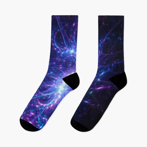 Item preview, Beautiful Abstract Pattern Of Colored Smooth Lines On A Black Background designed and sold by tatkhagata.