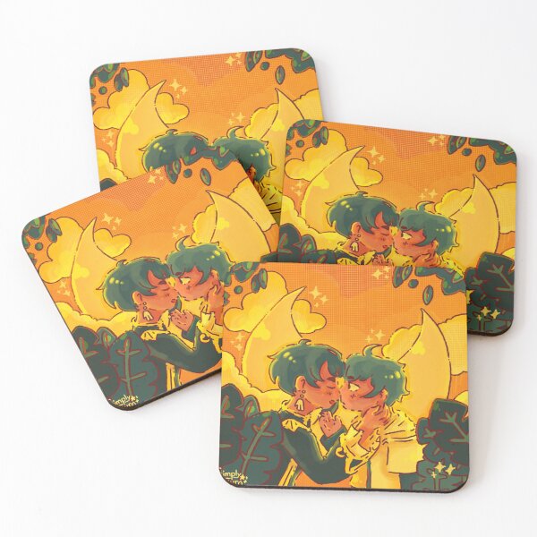 Item preview, xingqiu and chongyun! designed and sold by SimplySaturn.