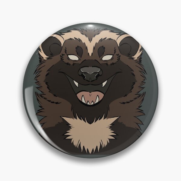 Item preview, Wolverine Animal Symmetry Graphic designed and sold by HarpWyrmDraws.