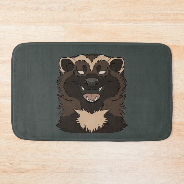 Item preview, Wolverine Animal Symmetry Graphic designed and sold by HarpWyrmDraws.