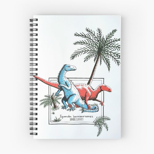 Item preview, Iguanodon: Then and Now designed and sold by Daniel Swain Creations.