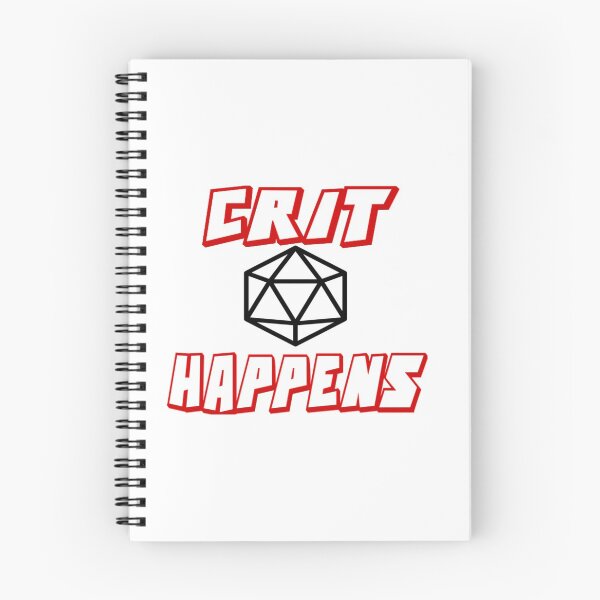 Item preview, Crit Happens designed and sold by Hawkinsn.
