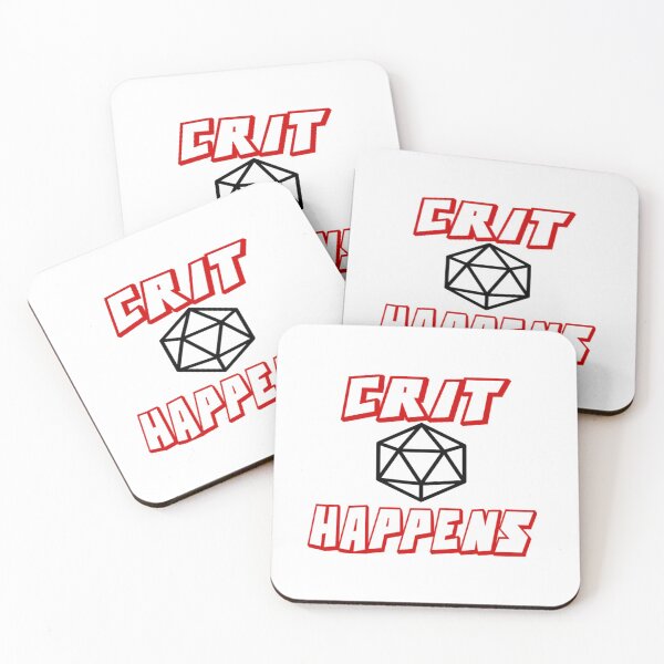 Item preview, Crit Happens designed and sold by Hawkinsn.