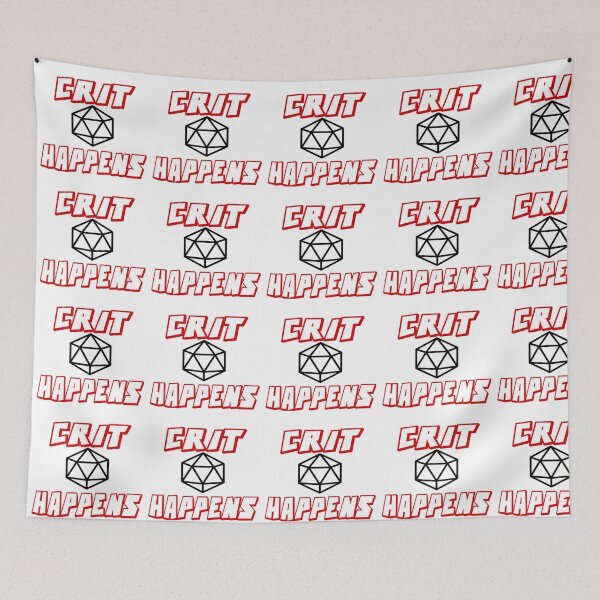 Item preview, Crit Happens designed and sold by Hawkinsn.