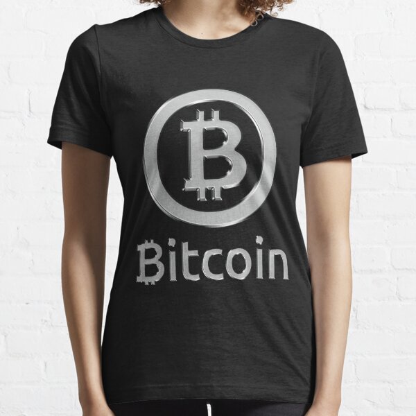 Bitcoin made of Silver Essential T-Shirt