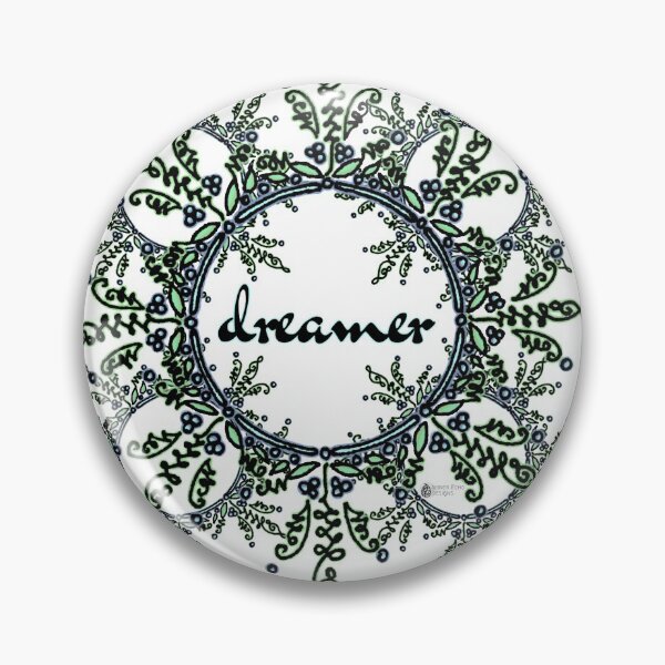Item preview, Dreamer Unalome Zentangle Art Design designed and sold by AmberEchoCreates.