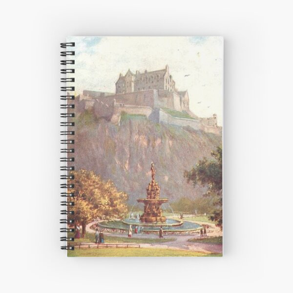 Item preview, Vintage Illustration of Edinburgh Castle. Scotland designed and sold by yourscotland.