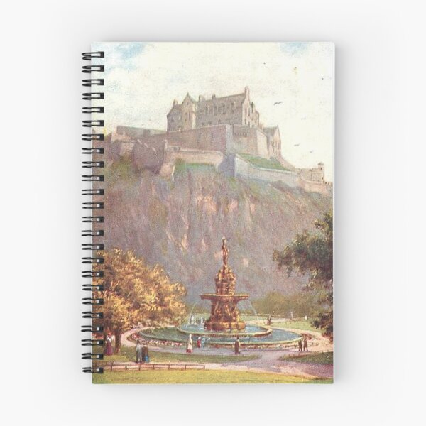 Item preview, Vintage Illustration of Edinburgh Castle. Scotland designed and sold by yourscotland.